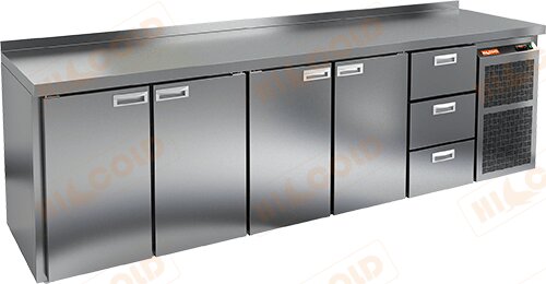 Стол морозильный HICOLD GN 11113 BR2 BT для предприятий общественного питания Стол морозильный HICOLD GN 11113 BR2 BT для предприятий общественного питания