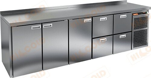 Стол морозильный HICOLD GN 11122 BR2 BT для предприятий общественного питания Стол морозильный HICOLD GN 11122 BR2 BT для предприятий общественного питания